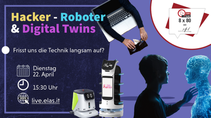 8x80 - Kostenloses Webinar – Inspire: Hacker, Roboter & Digital Twins 8x80 - Kostenloses Webinar – Inspire: Hacker, Roboter & Digital Twins
