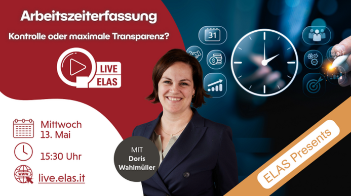 Kostenloses Webinar - Arbeitszeiterfassung - Kontrolle oder maximale Transparenz?