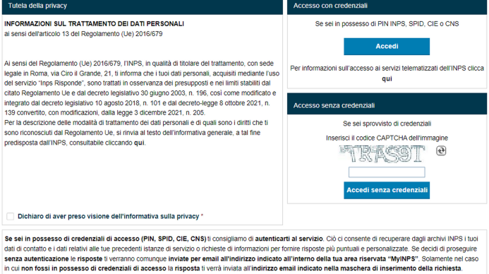 L'invio del certificato di malattia non telematico all'INPS